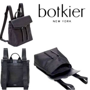 botkier Trigger Nylon and lLeather Mini Backpack NWT